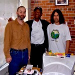 Mark Vinsel, Paul, and me in my office, 2006